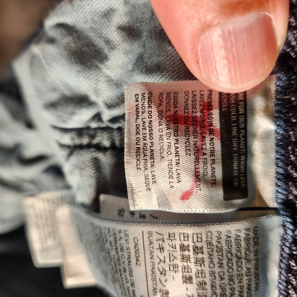 Levi's 511 Jeans Men's 33X34 (Tag 32X34) Slim Fit Straight‎ Leg Blue Medium Wash - Picture 7 of 16